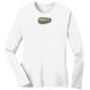 1-DAY RUSH NO MINIMUM Ladies Long Sleeve Crew Neck T-Shirt Thumbnail