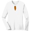 1-DAY RUSH NO MINIMUM Ladies Long Sleeve Crew Neck T-Shirt Thumbnail