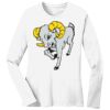 1-DAY RUSH NO MINIMUM Ladies Long Sleeve Crew Neck T-Shirt Thumbnail