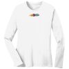 1-DAY RUSH NO MINIMUM Ladies Long Sleeve Crew Neck T-Shirt Thumbnail