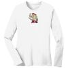 1-DAY RUSH NO MINIMUM Ladies Long Sleeve Crew Neck T-Shirt Thumbnail