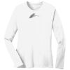 1-DAY RUSH NO MINIMUM Ladies Long Sleeve Crew Neck T-Shirt Thumbnail