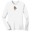 1-DAY RUSH NO MINIMUM Ladies Long Sleeve Crew Neck T-Shirt Thumbnail