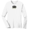1-DAY RUSH NO MINIMUM Ladies Long Sleeve Crew Neck T-Shirt Thumbnail