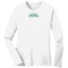 1-DAY RUSH NO MINIMUM Ladies Long Sleeve Crew Neck T-Shirt Thumbnail