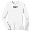 1-DAY RUSH NO MINIMUM Ladies Long Sleeve Crew Neck T-Shirt Thumbnail