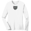 1-DAY RUSH NO MINIMUM Ladies Long Sleeve Crew Neck T-Shirt Thumbnail