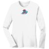 1-DAY RUSH NO MINIMUM Ladies Long Sleeve Crew Neck T-Shirt Thumbnail