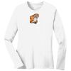 1-DAY RUSH NO MINIMUM Ladies Long Sleeve Crew Neck T-Shirt Thumbnail