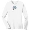 1-DAY RUSH NO MINIMUM Ladies Long Sleeve Crew Neck T-Shirt Thumbnail