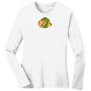 1-DAY RUSH NO MINIMUM Ladies Long Sleeve Crew Neck T-Shirt Thumbnail