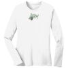 1-DAY RUSH NO MINIMUM Ladies Long Sleeve Crew Neck T-Shirt Thumbnail