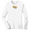 1-DAY RUSH NO MINIMUM Ladies Long Sleeve Crew Neck T-Shirt Thumbnail