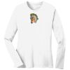 1-DAY RUSH NO MINIMUM Ladies Long Sleeve Crew Neck T-Shirt Thumbnail