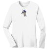 1-DAY RUSH NO MINIMUM Ladies Long Sleeve Crew Neck T-Shirt Thumbnail