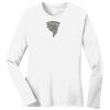 1-DAY RUSH NO MINIMUM Ladies Long Sleeve Crew Neck T-Shirt Thumbnail