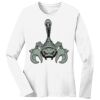 1-DAY RUSH NO MINIMUM Ladies Long Sleeve Crew Neck T-Shirt Thumbnail