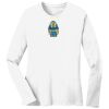 1-DAY RUSH NO MINIMUM Ladies Long Sleeve Crew Neck T-Shirt Thumbnail