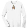 1-DAY RUSH NO MINIMUM Ladies Long Sleeve Crew Neck T-Shirt Thumbnail
