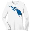 1-DAY RUSH NO MINIMUM Ladies Long Sleeve Crew Neck T-Shirt Thumbnail