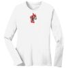 1-DAY RUSH NO MINIMUM Ladies Long Sleeve Crew Neck T-Shirt Thumbnail