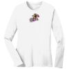 1-DAY RUSH NO MINIMUM Ladies Long Sleeve Crew Neck T-Shirt Thumbnail