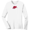 1-DAY RUSH NO MINIMUM Ladies Long Sleeve Crew Neck T-Shirt Thumbnail
