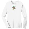 1-DAY RUSH NO MINIMUM Ladies Long Sleeve Crew Neck T-Shirt Thumbnail