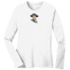 1-DAY RUSH NO MINIMUM Ladies Long Sleeve Crew Neck T-Shirt Thumbnail