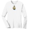 1-DAY RUSH NO MINIMUM Ladies Long Sleeve Crew Neck T-Shirt Thumbnail