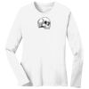 1-DAY RUSH NO MINIMUM Ladies Long Sleeve Crew Neck T-Shirt Thumbnail