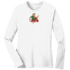 1-DAY RUSH NO MINIMUM Ladies Long Sleeve Crew Neck T-Shirt Thumbnail