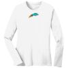 1-DAY RUSH NO MINIMUM Ladies Long Sleeve Crew Neck T-Shirt Thumbnail