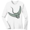 1-DAY RUSH NO MINIMUM Ladies Long Sleeve Crew Neck T-Shirt Thumbnail