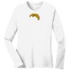1-DAY RUSH NO MINIMUM Ladies Long Sleeve Crew Neck T-Shirt Thumbnail
