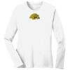 1-DAY RUSH NO MINIMUM Ladies Long Sleeve Crew Neck T-Shirt Thumbnail