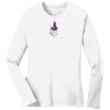 1-DAY RUSH NO MINIMUM Ladies Long Sleeve Crew Neck T-Shirt Thumbnail