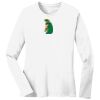 1-DAY RUSH NO MINIMUM Ladies Long Sleeve Crew Neck T-Shirt Thumbnail