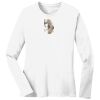 1-DAY RUSH NO MINIMUM Ladies Long Sleeve Crew Neck T-Shirt Thumbnail