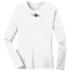 1-DAY RUSH NO MINIMUM Ladies Long Sleeve Crew Neck T-Shirt Thumbnail