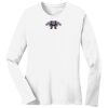 1-DAY RUSH NO MINIMUM Ladies Long Sleeve Crew Neck T-Shirt Thumbnail