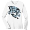 1-DAY RUSH NO MINIMUM Ladies Long Sleeve Crew Neck T-Shirt Thumbnail