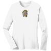 1-DAY RUSH NO MINIMUM Ladies Long Sleeve Crew Neck T-Shirt Thumbnail