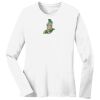1-DAY RUSH NO MINIMUM Ladies Long Sleeve Crew Neck T-Shirt Thumbnail