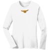 1-DAY RUSH NO MINIMUM Ladies Long Sleeve Crew Neck T-Shirt Thumbnail