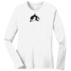 1-DAY RUSH NO MINIMUM Ladies Long Sleeve Crew Neck T-Shirt Thumbnail