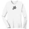 1-DAY RUSH NO MINIMUM Ladies Long Sleeve Crew Neck T-Shirt Thumbnail