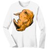 1-DAY RUSH NO MINIMUM Ladies Long Sleeve Crew Neck T-Shirt Thumbnail