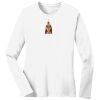 1-DAY RUSH NO MINIMUM Ladies Long Sleeve Crew Neck T-Shirt Thumbnail