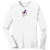 1-DAY RUSH NO MINIMUM Ladies Long Sleeve Crew Neck T-Shirt Thumbnail